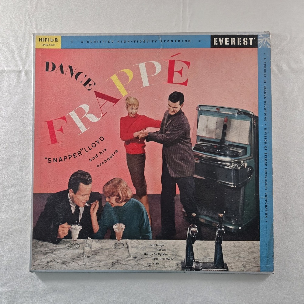Dance Frappé  "Snapper" Lloyd And His Orchestra Hi-Fi LP Record Jazz VG+ Tested